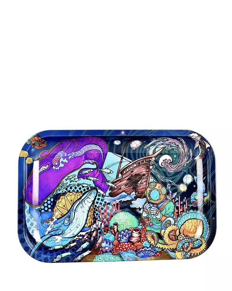 11-inch Custom Metal Rolling Tray-RLT300