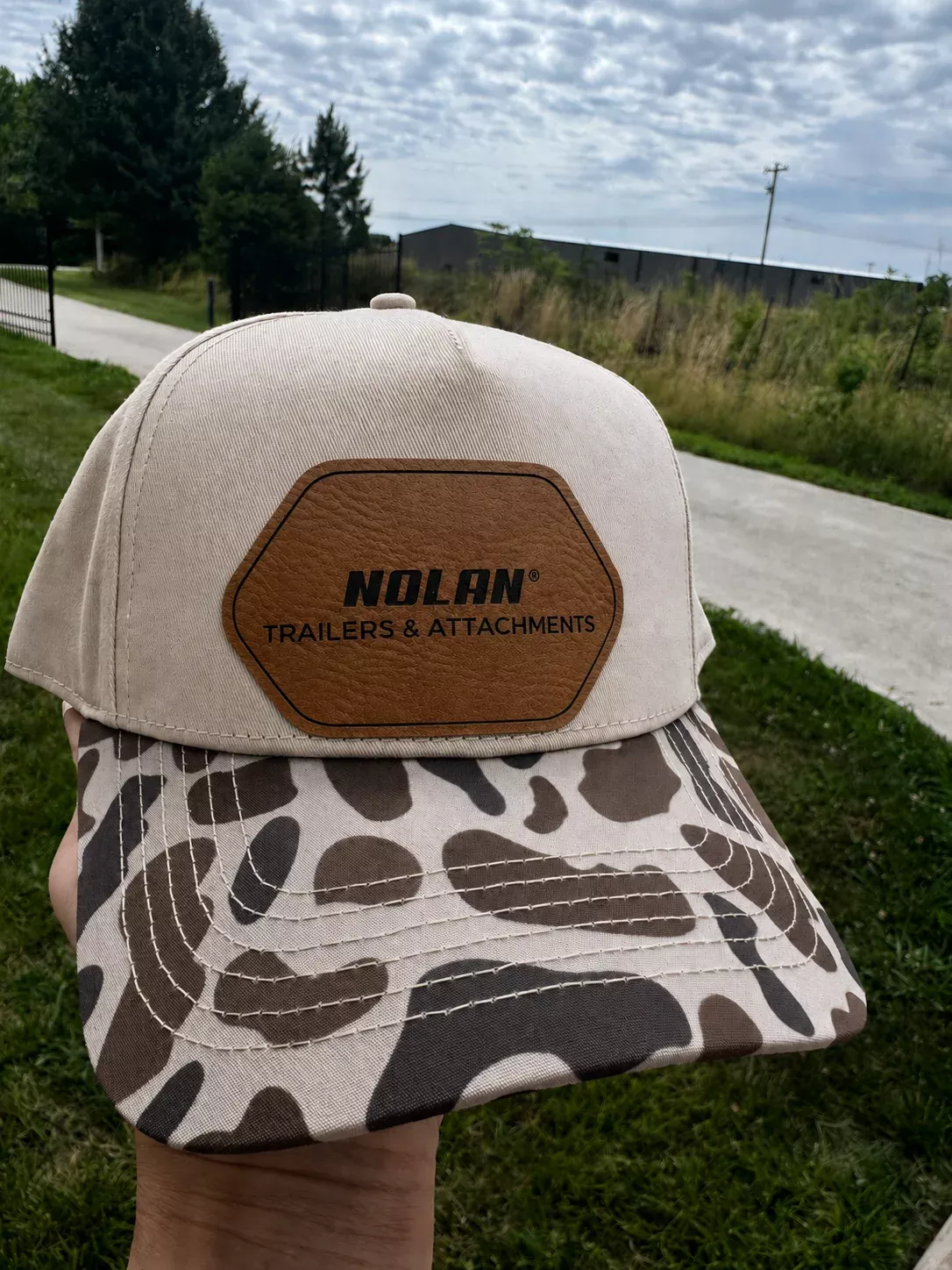 12 EA5Y Hybrid Faux Patch Hats