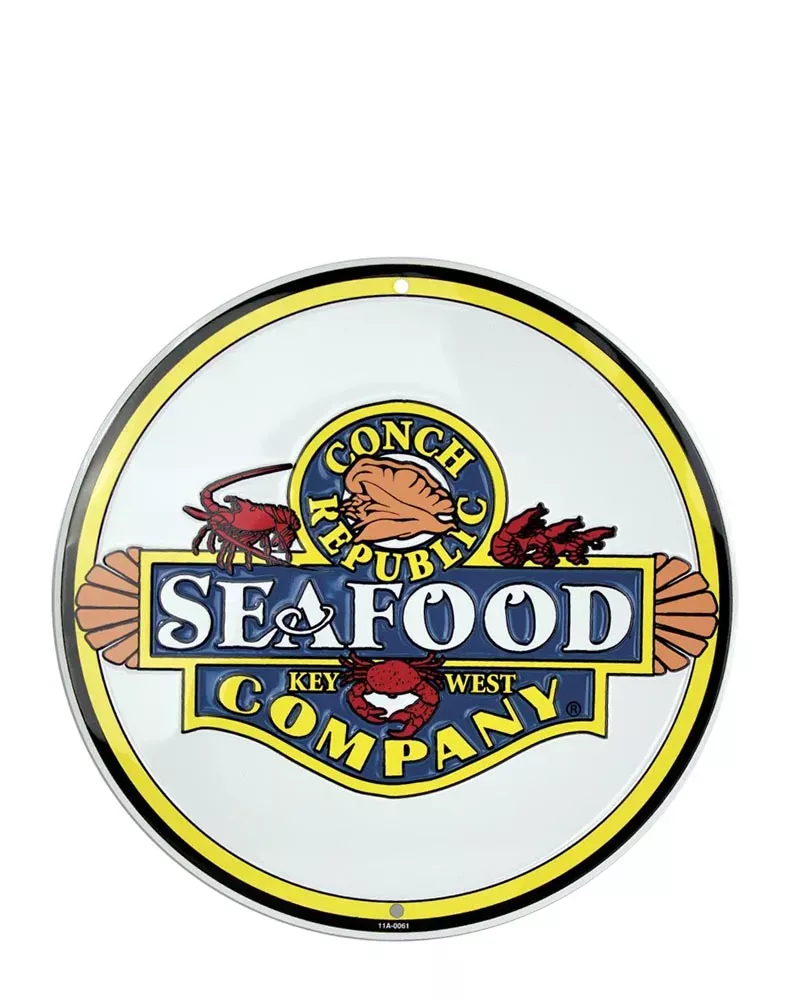 18-inch Embossed Circle Tacker Sign Full Color-CS18-4CP