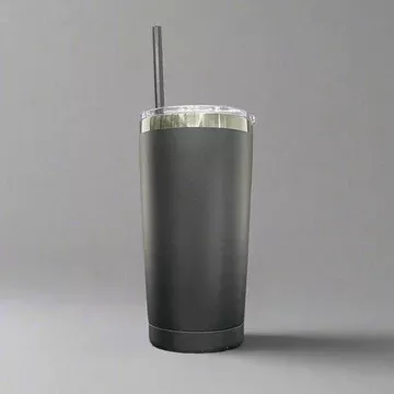 20oz Mirror Black Plated Tumbler