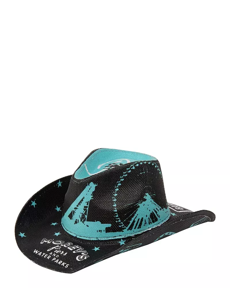 22-inch Custom Straw Cowboy Hat-22CBHT