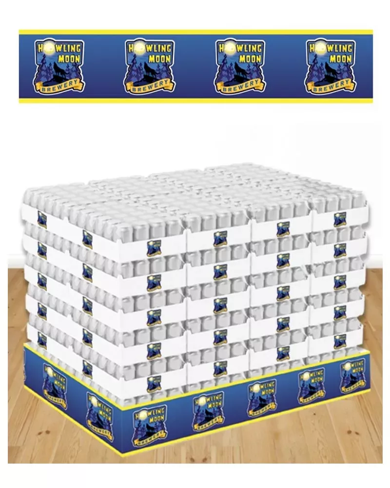 25 x 12.5-foot Pallet Base Wraps Poly-100672HPPC