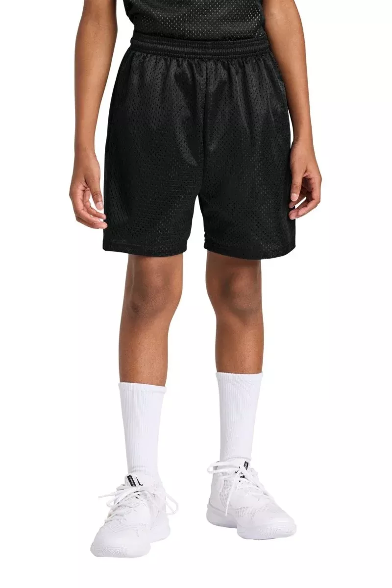A4 A4NB5301 Youth Sprint 6 Inch Lined Tricot Mesh Short