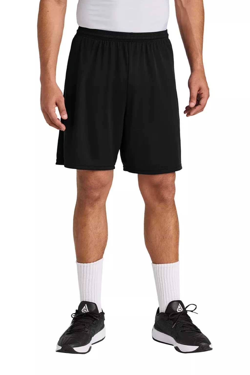 A4 Mens Cooling Performance Athletic Shorts - Black