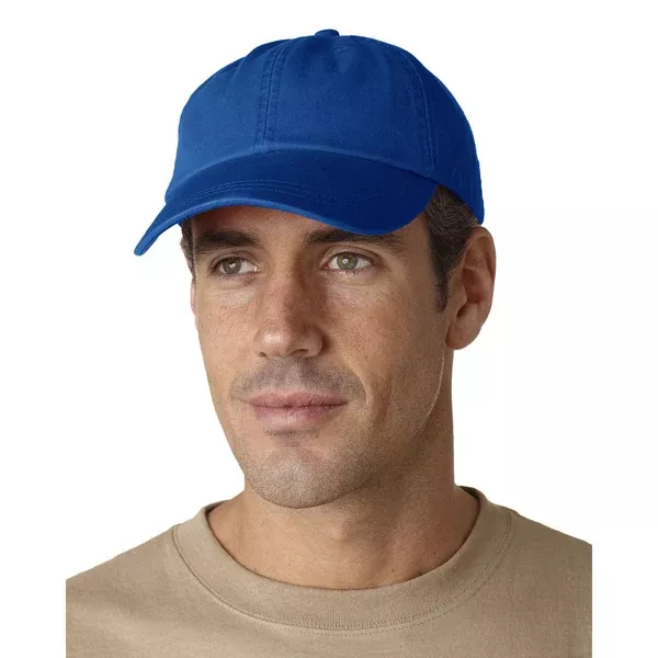 Adams Men's Royal 6-Panel Low-Profile True Color Twill Cap