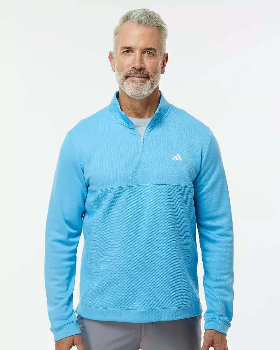 Adidas A2001 Ultimate365 Textured Quarter-Zip Pullover