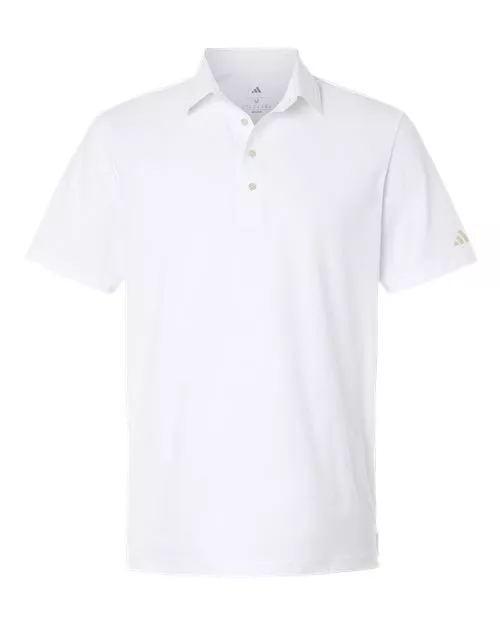 Adidas A2013 Men's Ultimate365 Tour Twistknit Polo – 4.4 oz. 71/29 Recycled/Regular Polyester TWISTKNIT Polo | XS–2XL