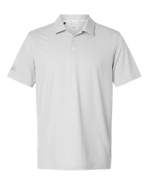 Adidas A716 Men's 4-Way Stretch Printed Polo – Men's 5 oz. Recycled Poly-Elastane Performance Polo | S–4XL