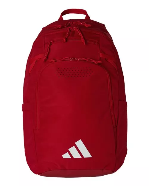 Adidas AB600 Defender 5 Backpack – Unisex 100% Polyester Backpack with Vented Pocket