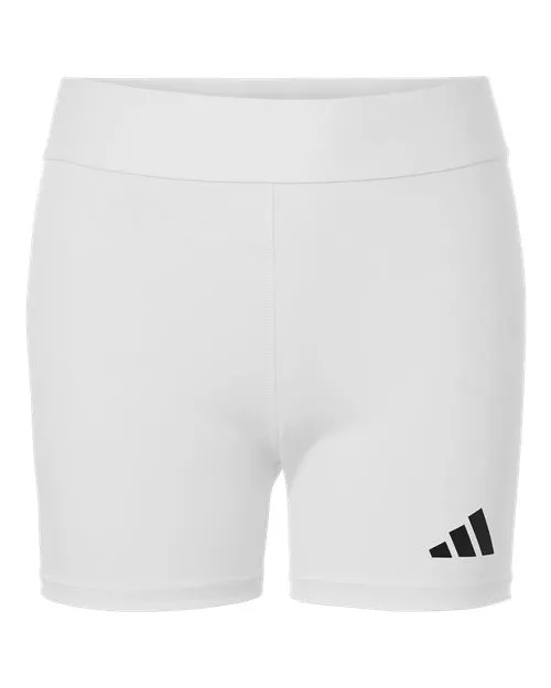 Adidas AT310 Women's Techfit Compression Shorts – Recycled Polyester/Elastane Compression Fit Athletic Short | XS–2XL