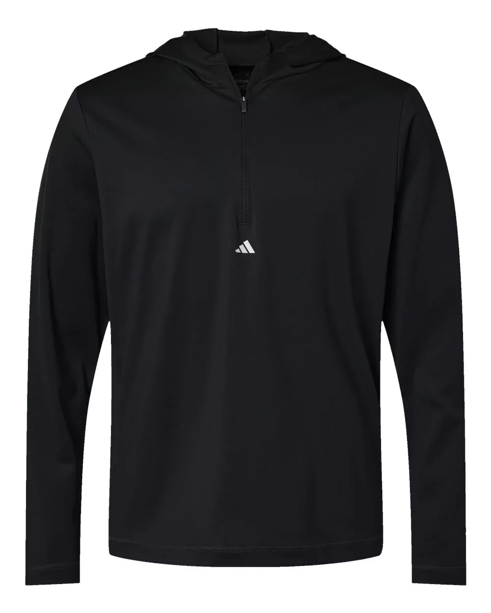 Adidas Men's Lightweight Quarter-Zip Hooded Pullover