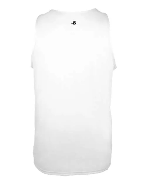 Alleson Athletic 2662 Youth B-Core Tank Top – 3.5 oz. 100% Polyester Antimicrobial Contrast Insert Performance Tank | Youth XS–XL