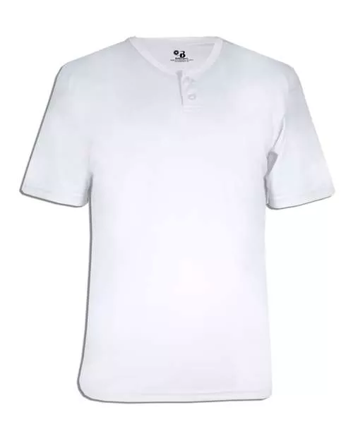 Alleson Athletic 2930 Youth B-Core Placket Jersey – 3.5 oz. 100% Polyester Antimicrobial Two-Button Placket Baseball Jersey | Youth XS–XL
