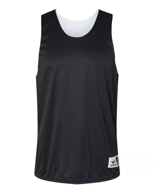 Alleson Athletic 506CR Men's Reversible Tank – 100% Microfiber Cationic Polyester Double-Ply Oversized Pro-Cut Reversible Jersey | S–3XL