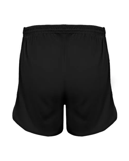 Alleson Athletic 7273 Men's Stride Shorts – 100% Polyester Antimicrobial Track Shorts with 4" Inseam and Inner Brief | XS–3XL