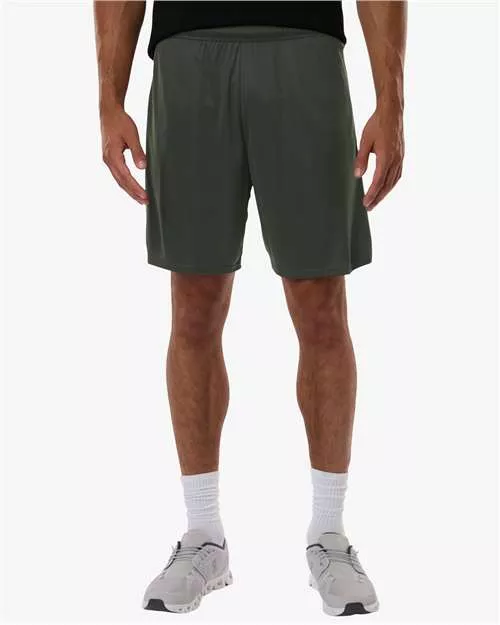 AllPro 48SH0 Men's Pro-Lock Performance 7" Shorts with Pockets – 4.1 oz. Polyester | XS–4XL