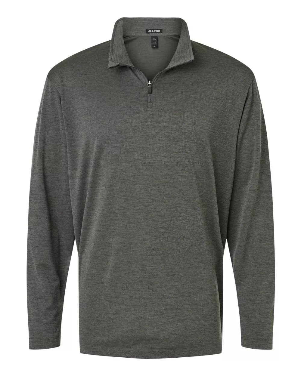 AllPro Men's Pro-Lock Performance Mélange Quarter-Zip Pullover
