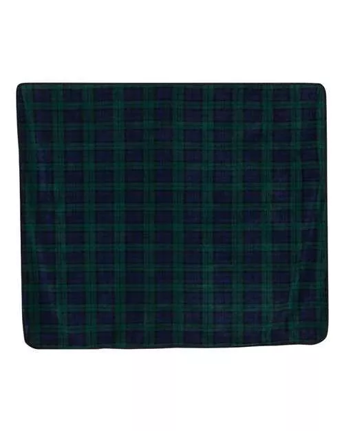 Alpine Fleece Polyester/Nylon Patterned Picnic Blanket 8702