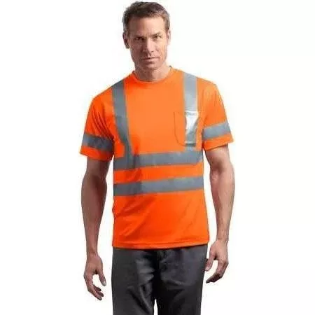 ANSI 107 Class 3 Short Sleeve Snag-Resistant Reflective T-Shirt