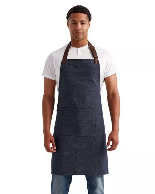 Artisan Collection by Reprime RP144 Annex Oxford Bib Apron – 8 oz. 100% Cotton Oxford | One Size