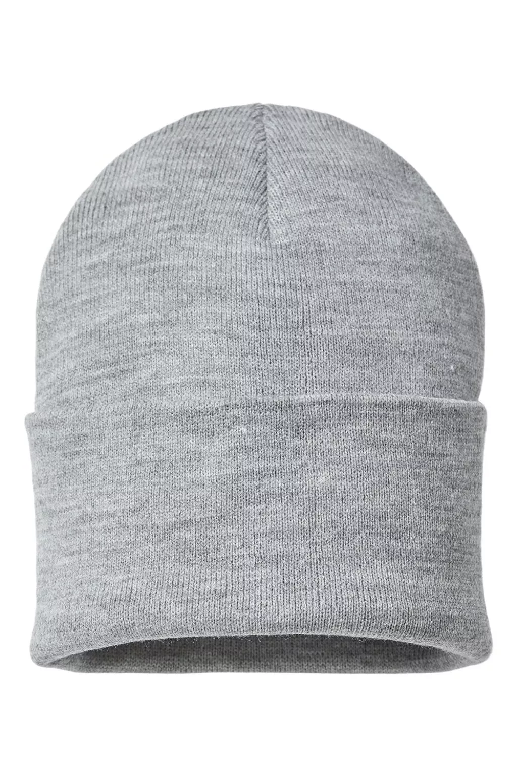 Atlantis Hats Unisex Sustainable Beanie - Light Grey Melange