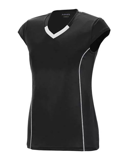 Augusta Sportswear 1218 Women's Blash Polyester Jersey – 100% Polyester Wicking Smooth Knit | XS–2XL