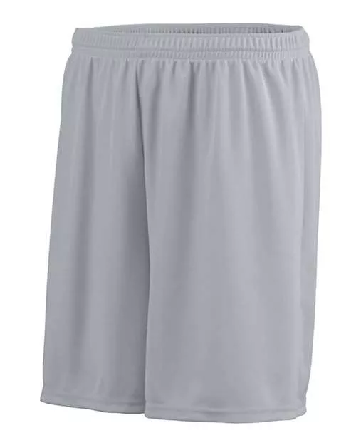 Augusta Sportswear 1425 Men's Octane Shorts – 100% Polyester Wicking Knit Athletic Shorts, 7" Inseam | S–3XL