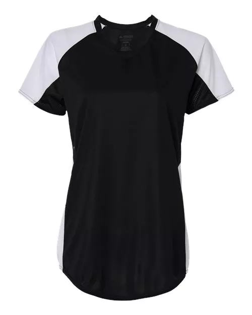 Augusta Sportswear 1522 Women's Cutter Jersey – Moisture-Wicking Polyester Softball Jersey with Mesh Underarms | S–2XL