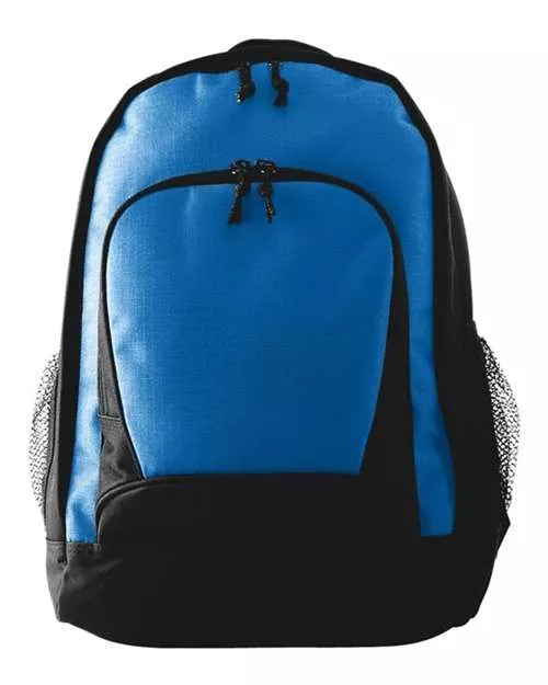 Augusta Sportswear 1710 Ripstop Backpack – 600D Polyester Ripstop Multi-Compartment Team Backpack | 12.5" x 18.25" x 6"