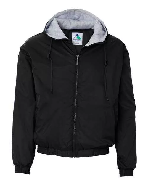 Augusta Sportswear Fleece Lined Hooded Jacket 3280 Plus Size