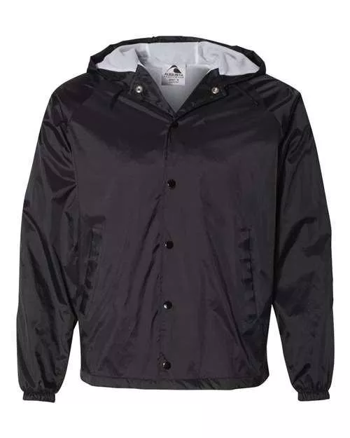 Augusta Sportswear Hooded Coach's Jacket 3102 Plus Size