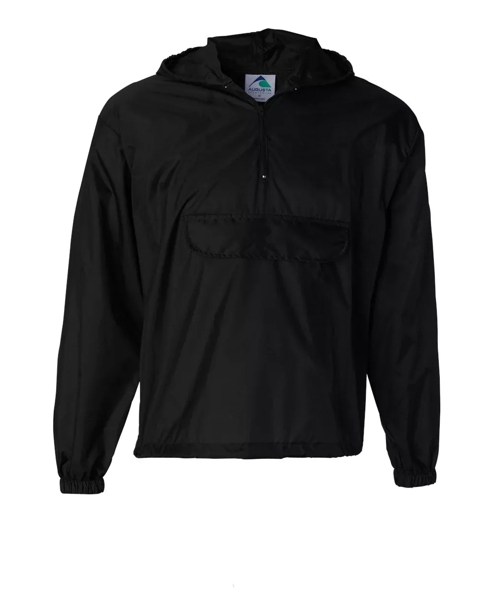 Augusta Sportswear Unisex Packable Half-Zip Hooded Pullover Jacket