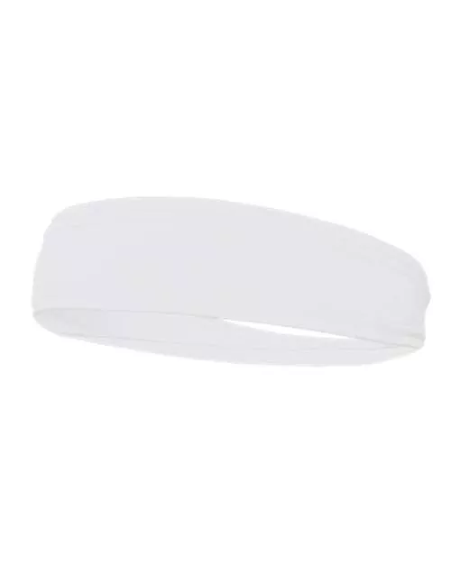 Badger 0300 Headband – 83/17 Polyester/Spandex Moisture-Wicking Stretch Fit Athletic Headband | One Size