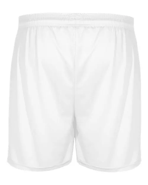Badger 2146 Youth B-Core 4" Pocketed Shorts – 3.5 oz. 100% Polyester Moisture-Management Youth Performance Athletic Shorts with Side Pockets | XS–XL