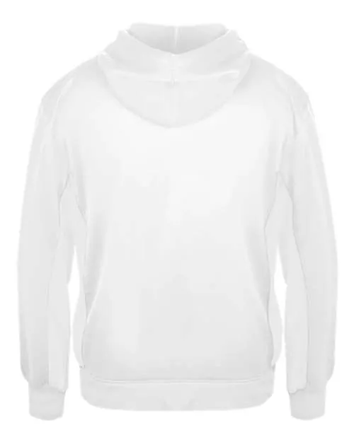 Badger 2454 Youth Performance Fleece Hooded Sweatshirt – 7 oz. 100% Polyester Moisture-Management Youth Performance Hoodie | XS–XL
