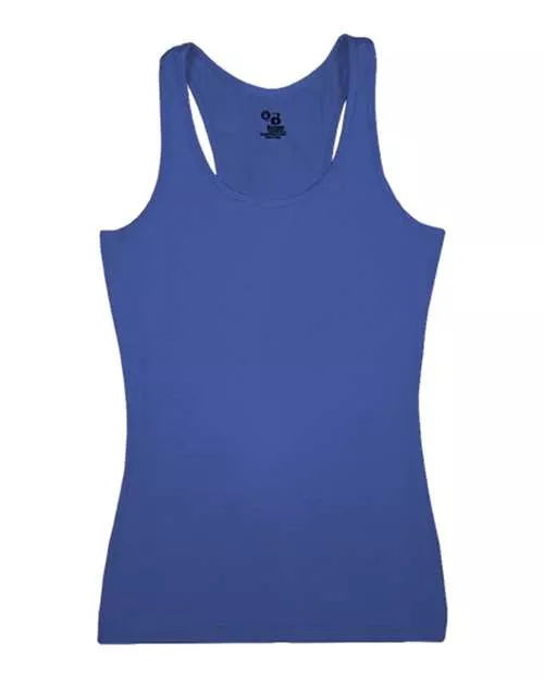 Badger 4666 Women's Pro-Compression Racerback – 90/10 Poly/Spandex Racerback Compression Top | XS–2XL