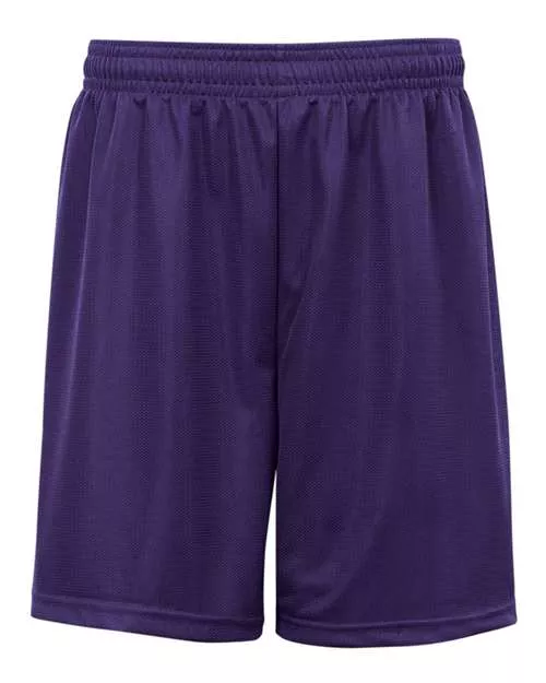 Badger 7239 Men's Mini Mesh 9" Inseam Shorts – 100% Polyester Mini-Mesh with Solid Tricot Liner | Men's Athletic