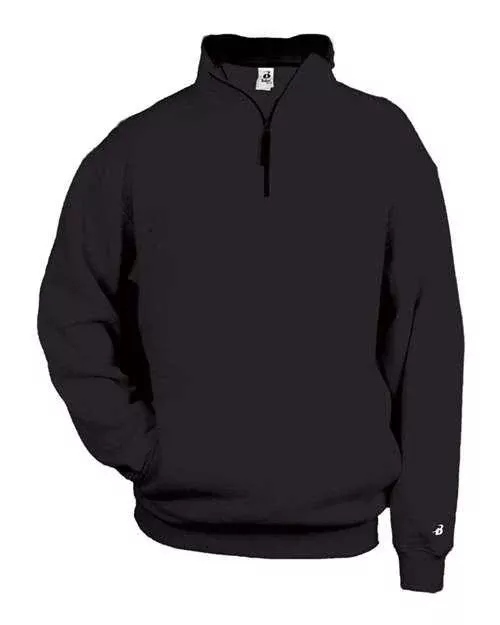 Badger Quarter-Zip Fleece Pullover 1286