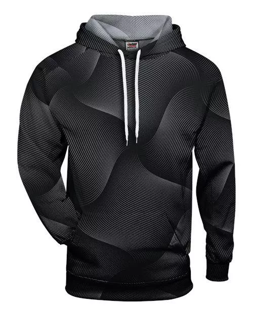Badger Warp Hooded Long Sleeve T-Shirt 1413
