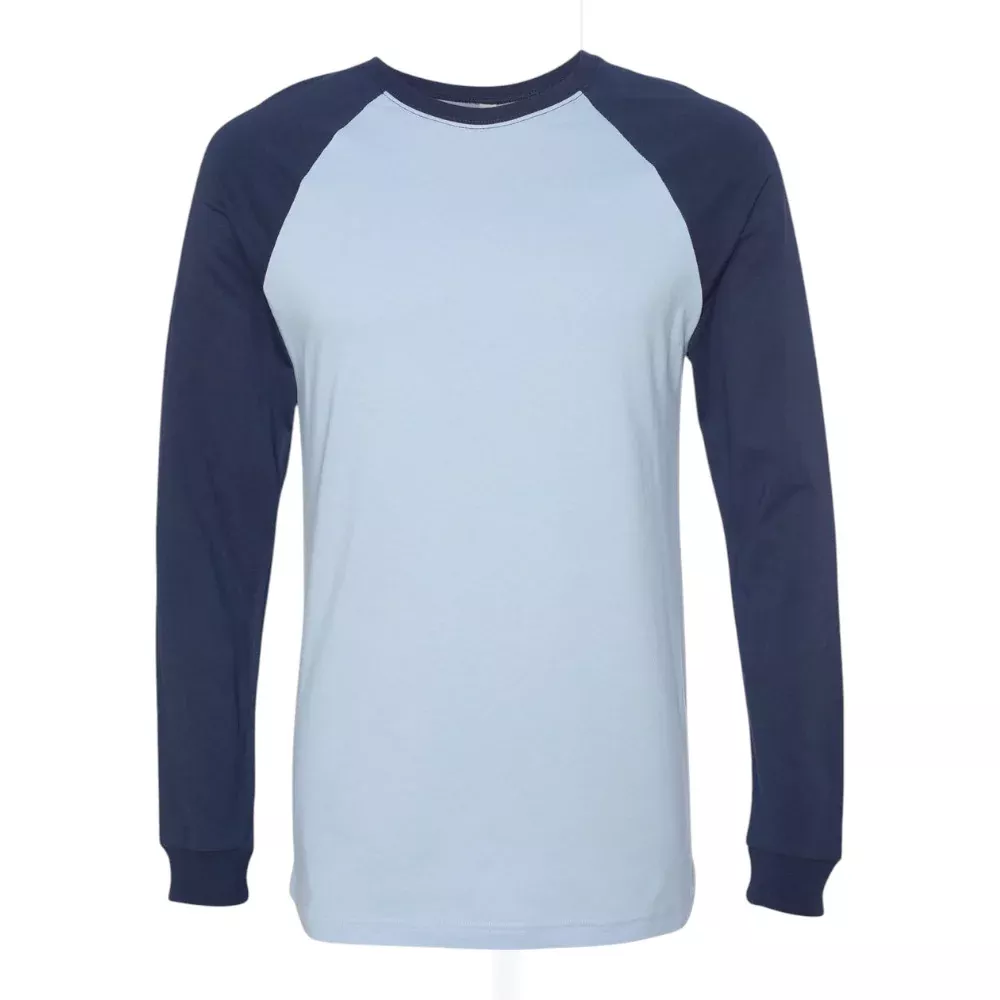 BELLA+CANVAS 3000 Long Sleeve Jersey Baseball Tee