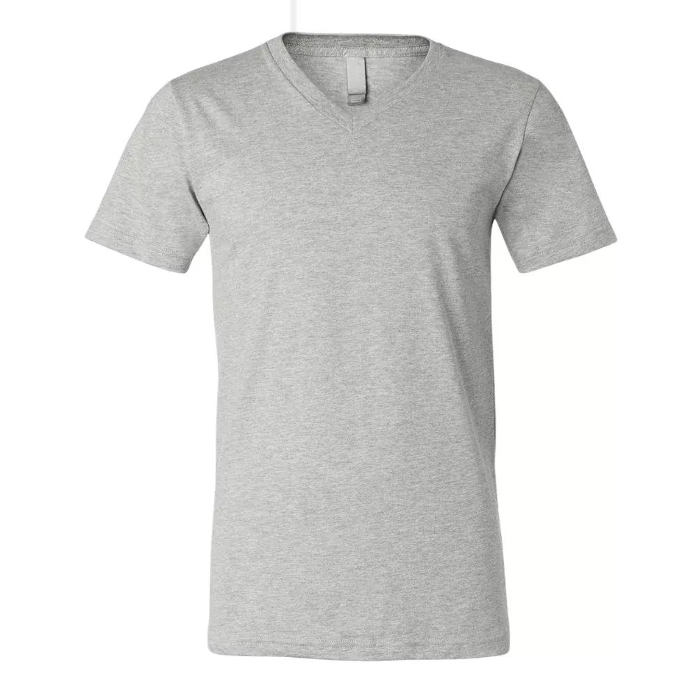 BELLA+CANVAS 3005CVC Heather CVC V-Neck Tee