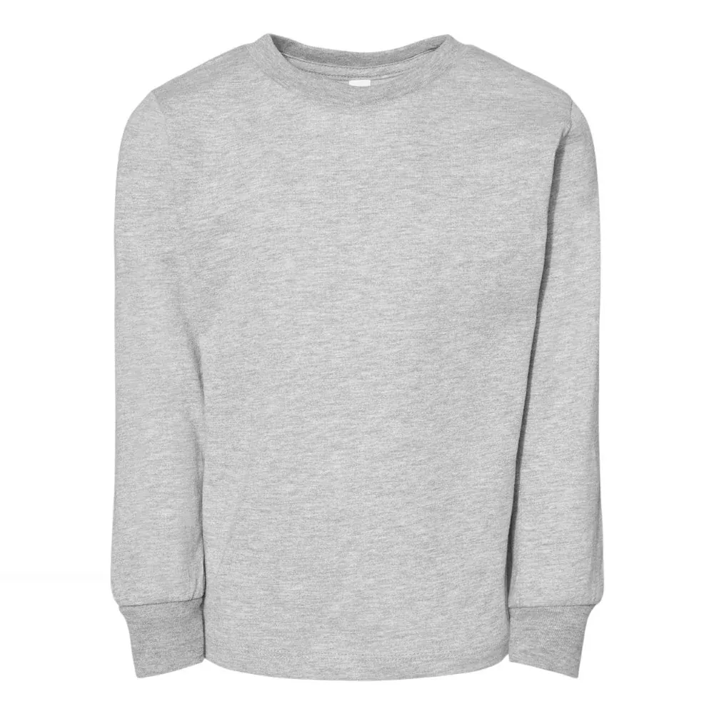 BELLA+CANVAS 3501T Toddler Jersey Long Sleeve Tee