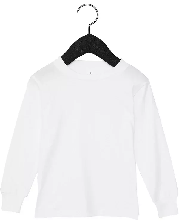Bella+Canvas 3501T Youth Toddler Jersey Long Sleeve T-Shirt