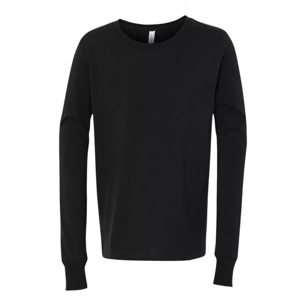 BELLA+CANVAS 3501Y Youth Jersey Long Sleeve Tee