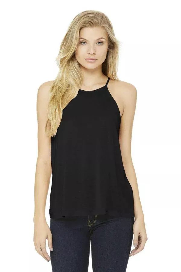 Bella+Canvas 8809 Women's Flowy High-Neck Tank
