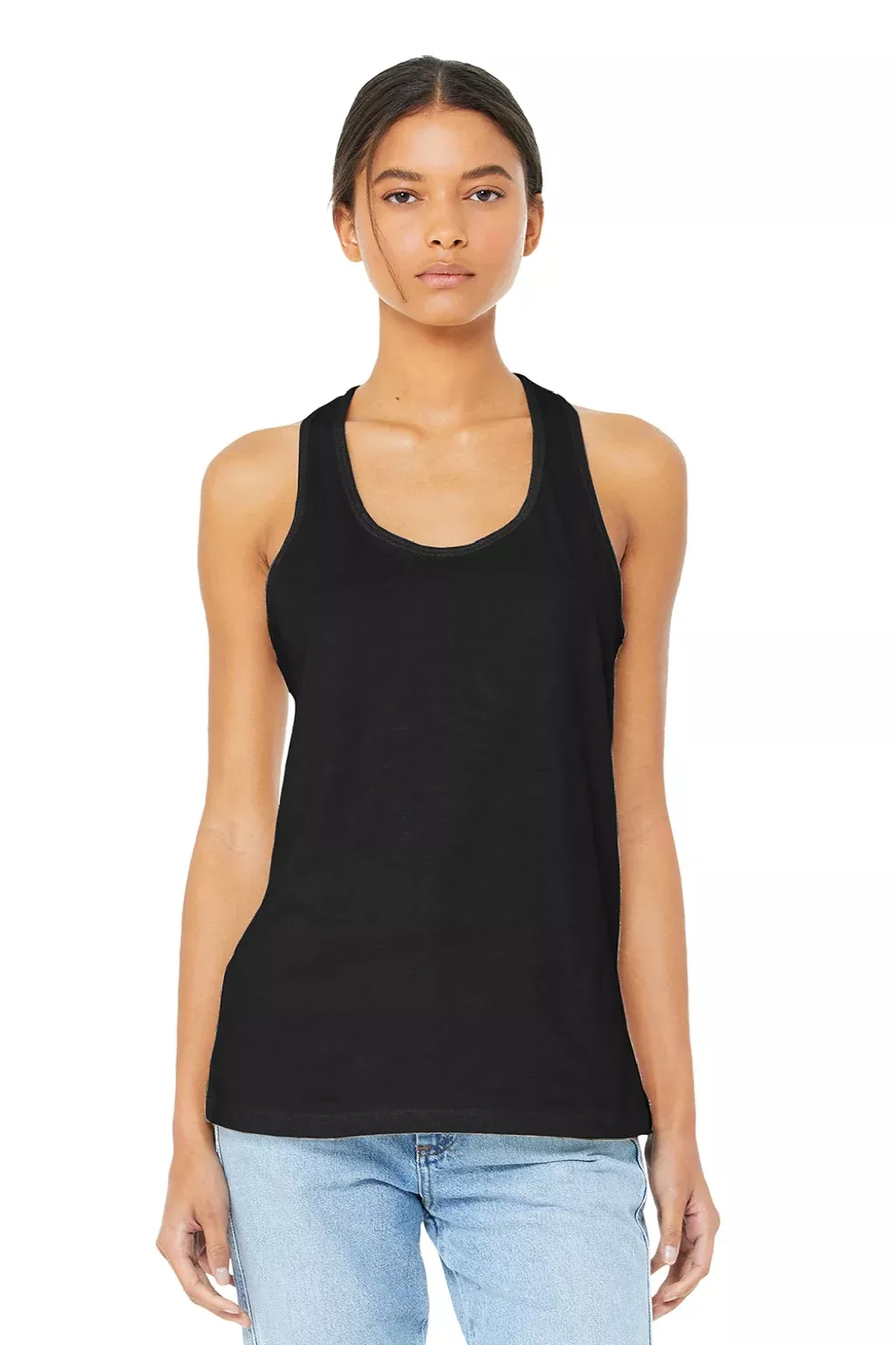 Bella + Canvas Womens Jersey Tank Top - Black
