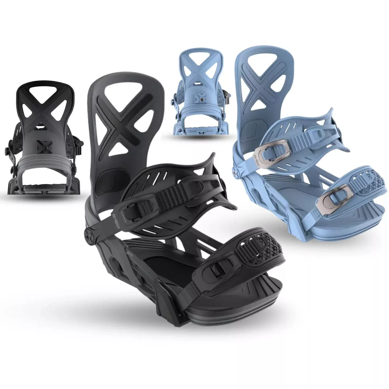 Bent Metal Anvil Snowboard Bindings- Men's 2025 | Built for freestyle mastery