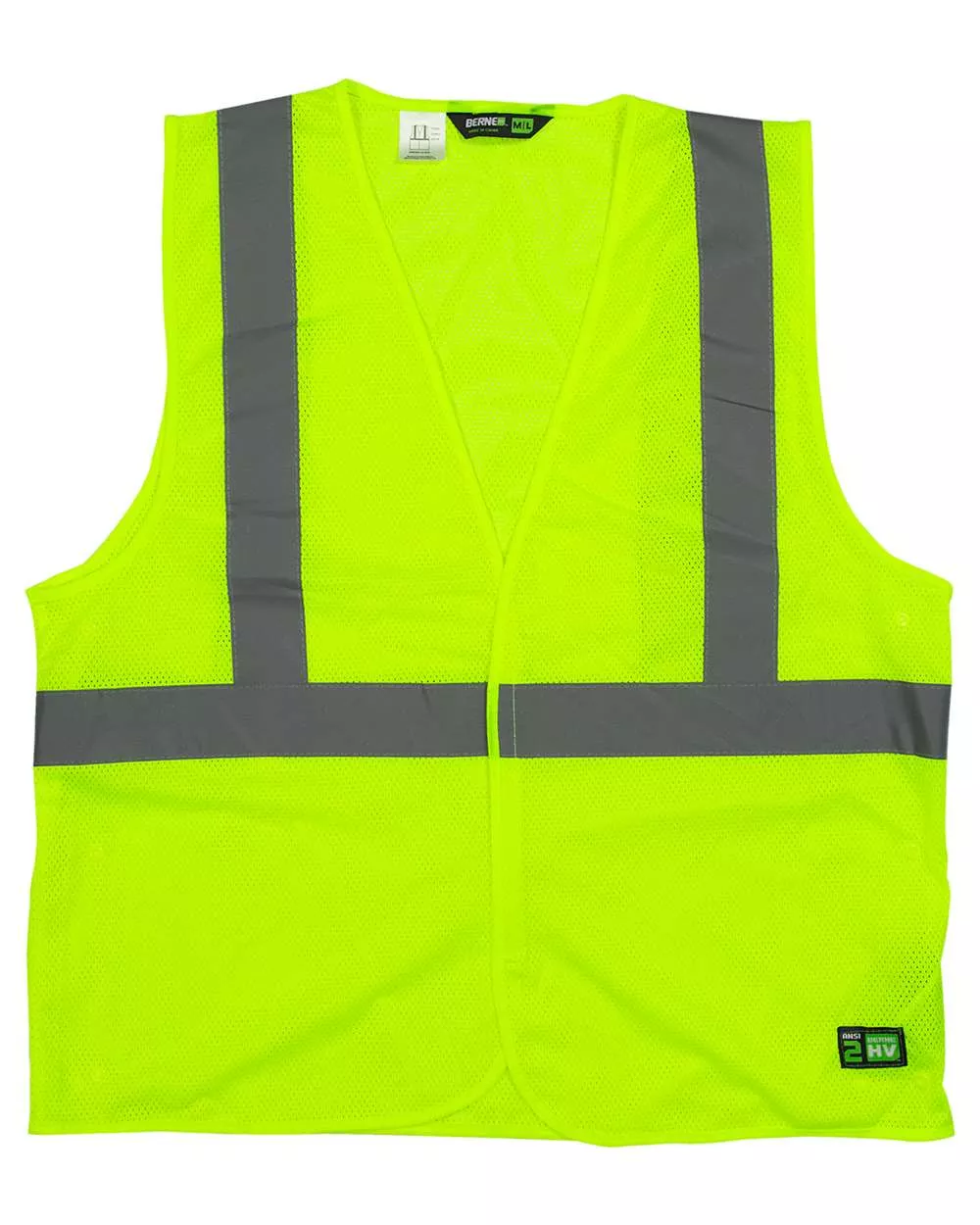 Berne Apparel Men's Hi-Vis Class 2 Economy Vest