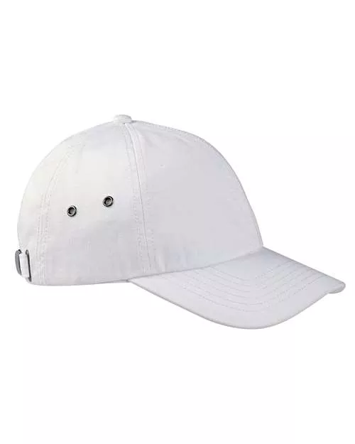 Big Accessories BA529 Washed Baseball Cap – 100% Washed Cotton Twill | 6-Panel Unstructured | Precurved Bill | Antique Metal Buckle | Tear-Away Tag | OSFM