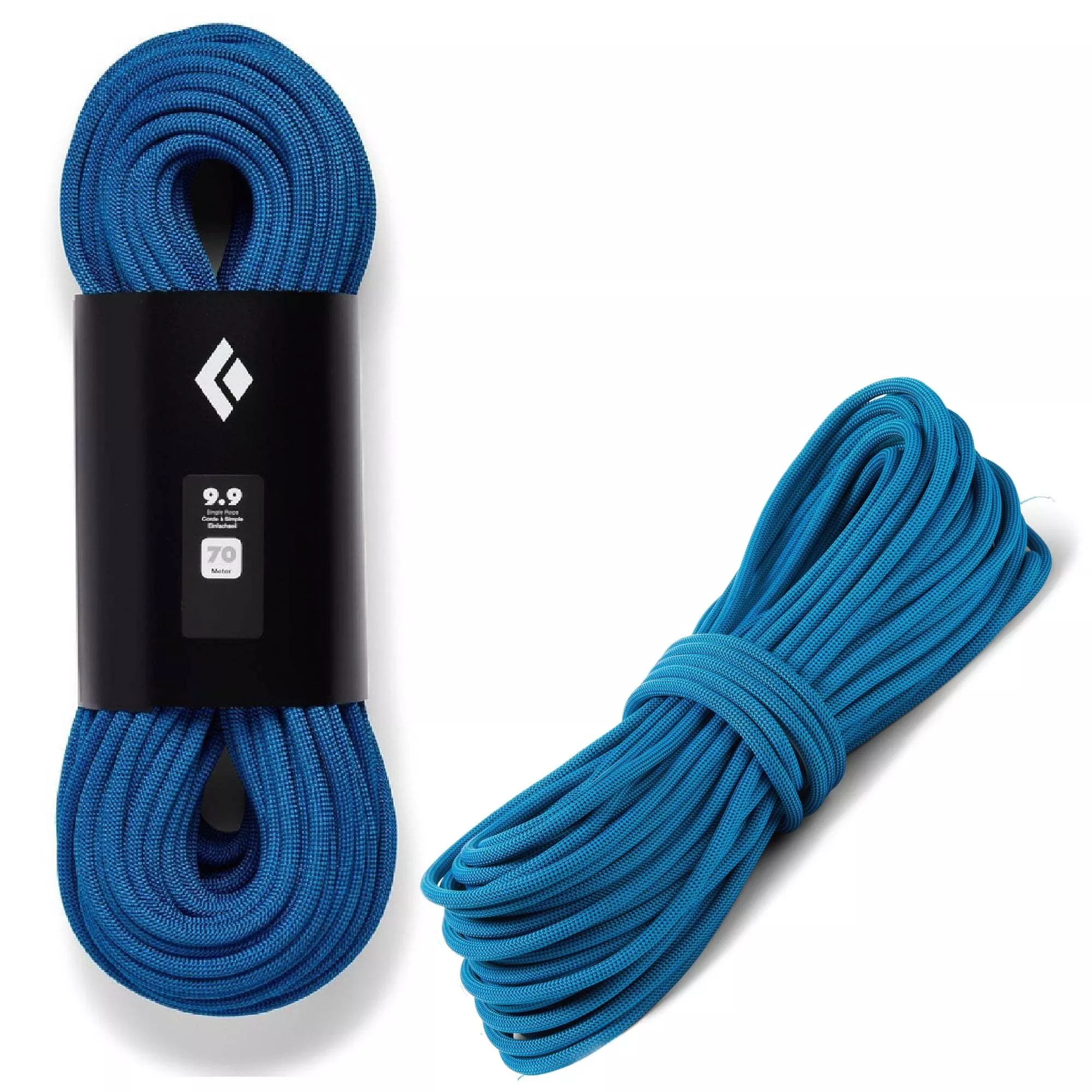 Black Diamond 9.9 Rock Climbing Rope – Durable and High-Performance Rope for Reliable Climbing Adventures